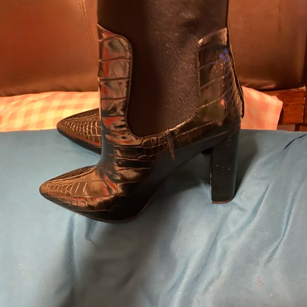 Black booties